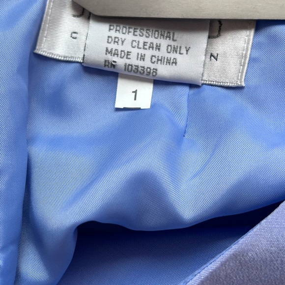 Silk Club Monaco silk dress in a blue/lilac color Women’s size 10 - Picture 7 of 7